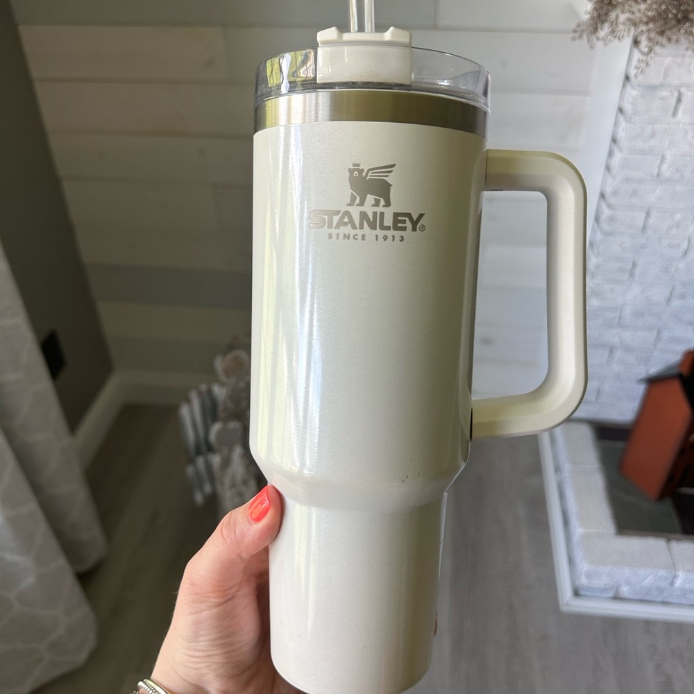 Stanley White Travel Mug